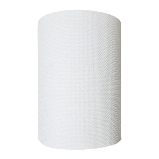 WHISPER MAXI ROLL TOWEL 1PLY 150M X 21CM WIDE (AUTOCUT) 8/CTN
