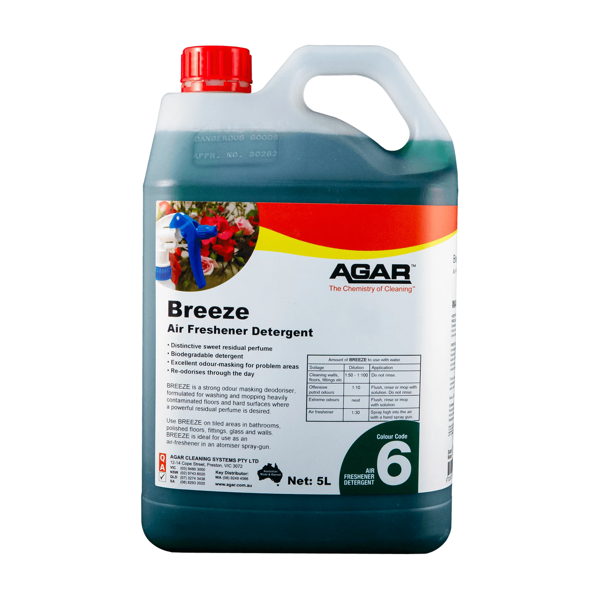 BRE5 AGAR BREEZE 5L