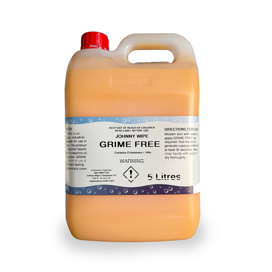 Johnny Wipe Grime Free hand wash 5L